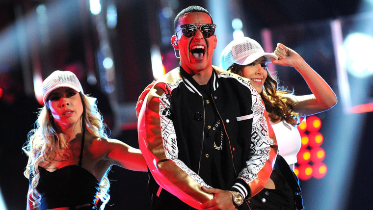 Daddy Yankee en la final de ‘La Voz Kids’ de Telemundo, 9 de julio de 2016.