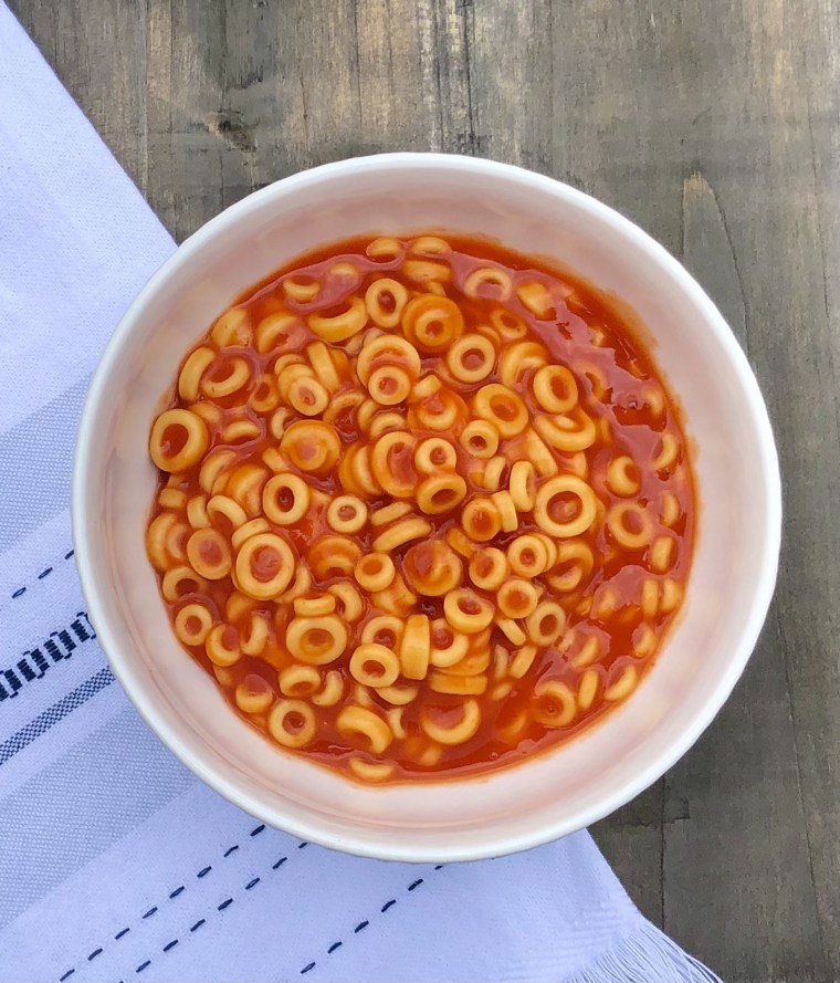 True to the name, Spicy Original SpaghettiOs certainly appear to be red-hot.