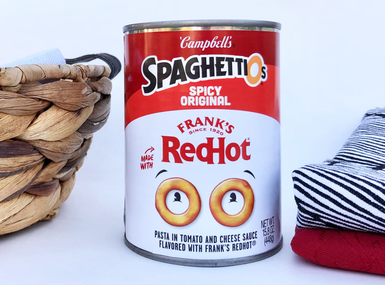 New Spicy Original SpaghettiOs made with Frank’s are not to be confused with SpaghettiOs Franks.