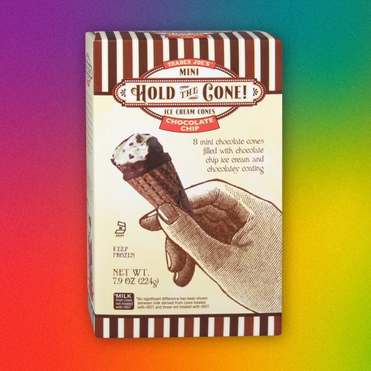 Trader Joe's Hold the Cone! Mini Ice Cream Cones.