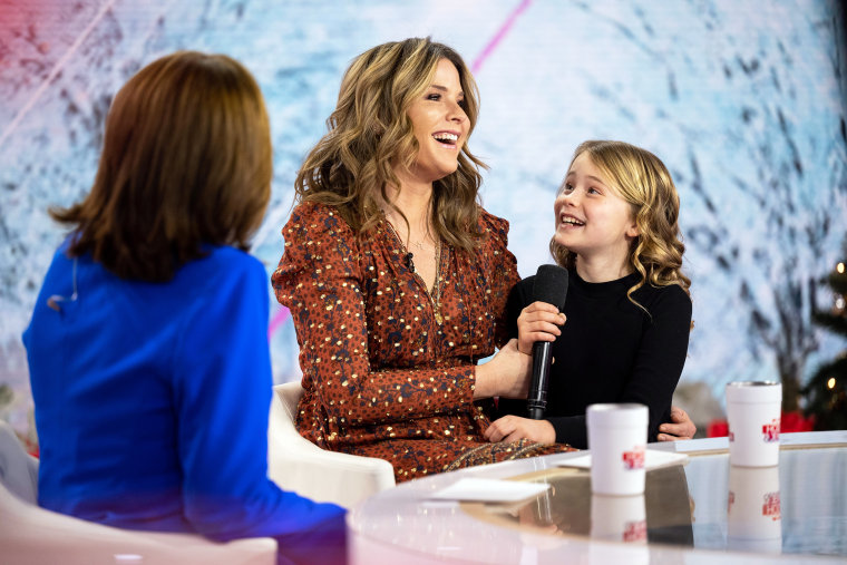 Jenna Bush Hager and daughter Mila.