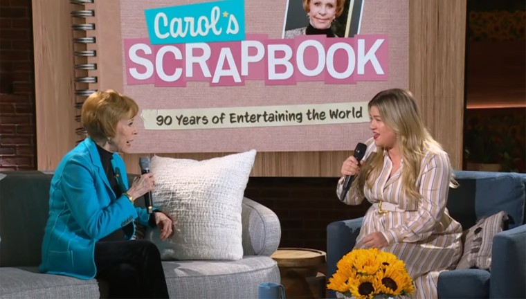 Carol Burnett on The Kelly Clarkson Show.