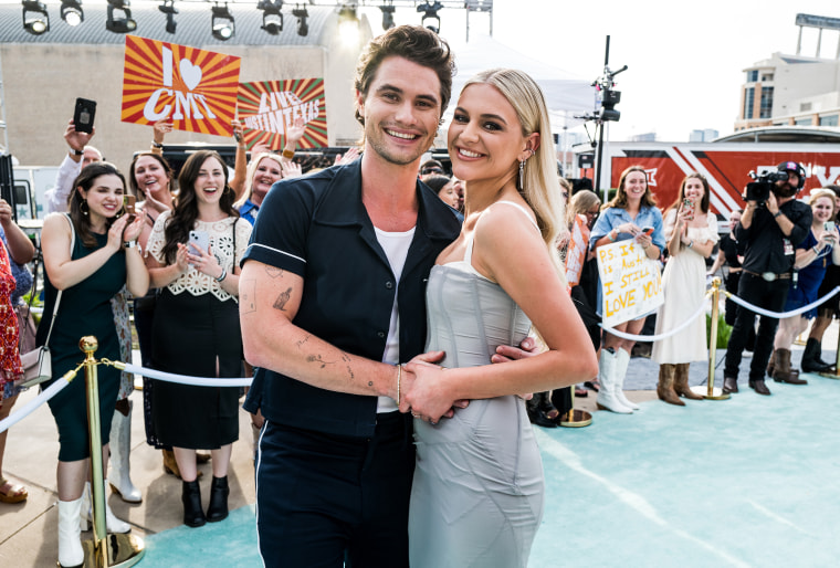 Kelsea Ballerini And Chase Stokes Make Red Carpet Debut At CMT Music Awards