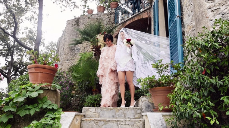 Kourtney Kardashian Barker and Kris Jenner in "'Til Death Do Us Part: Kourtney & Travis."