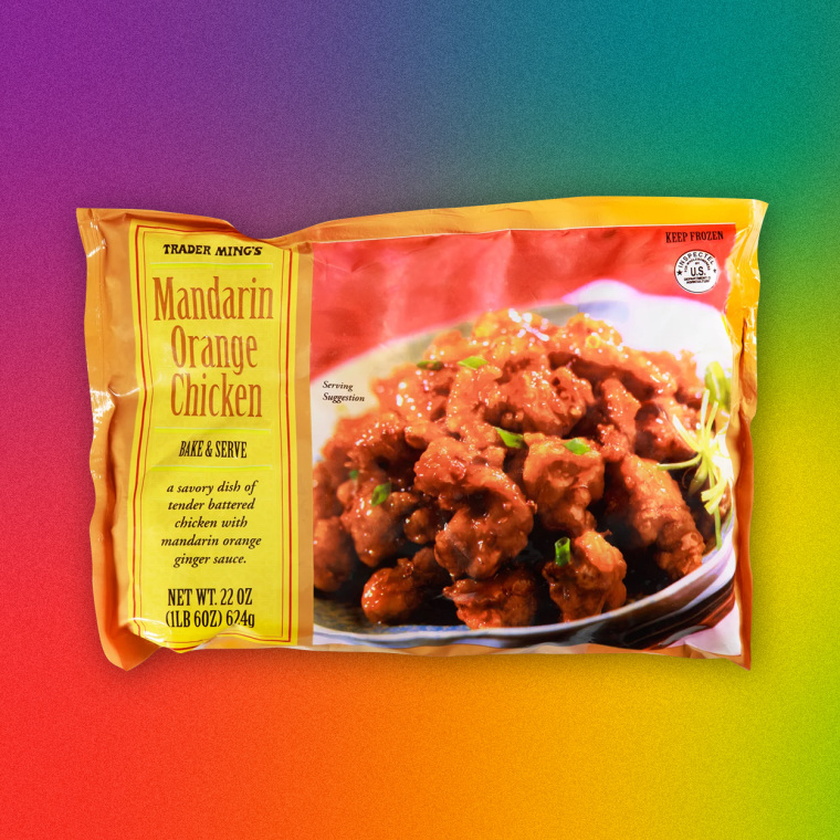 Trader Joe's Mandarin Orange Chicken.