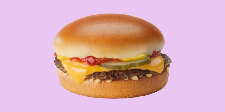 McDonald's new-and-improved hamburger