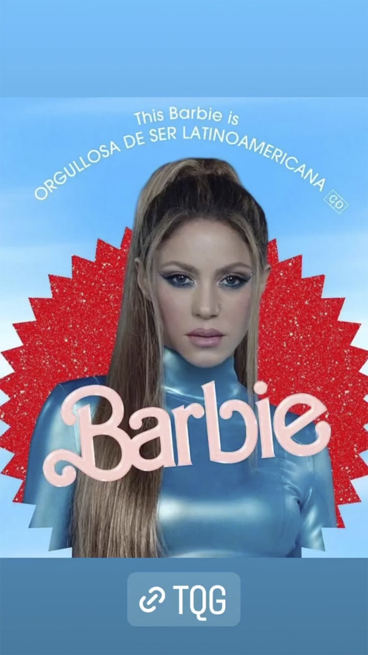 Meme de 'Barbie', Shakira dice: Esta Barbie es orgullosa de ser latinoamericana.