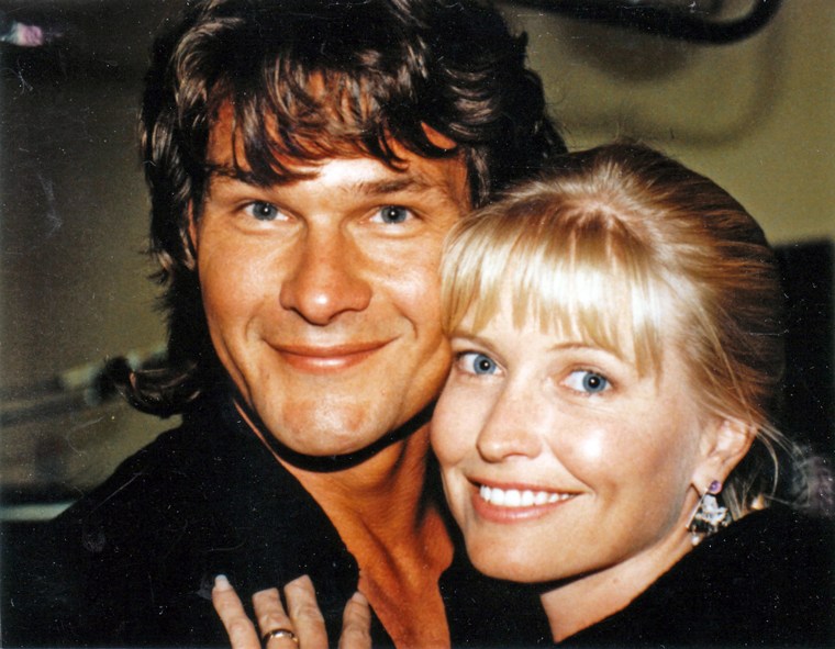 Patrick and Lisa Swayze.