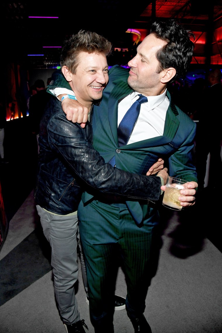 Jeremy Renner and Paul Rudd