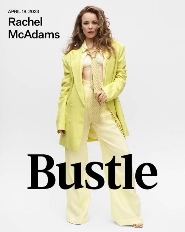 Rachel McAdams Bustle cover