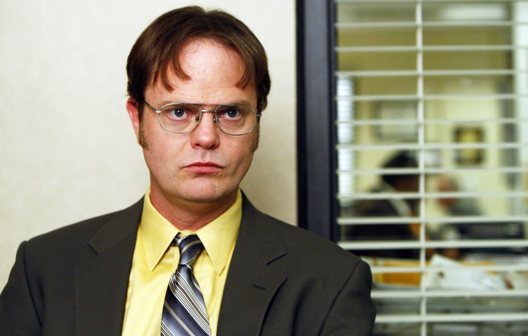 Rainn Wilson as Dwight Schrute in "The Office."