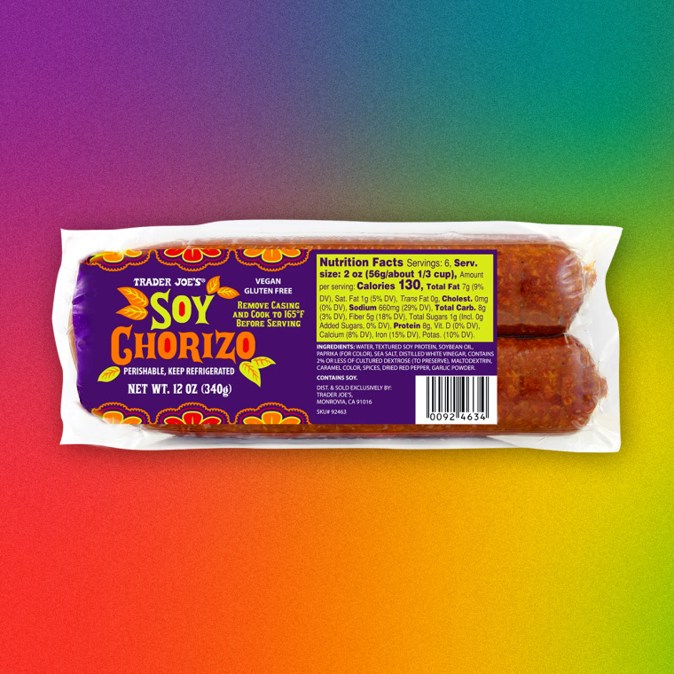 Trader Joe's Soy Chorizo.