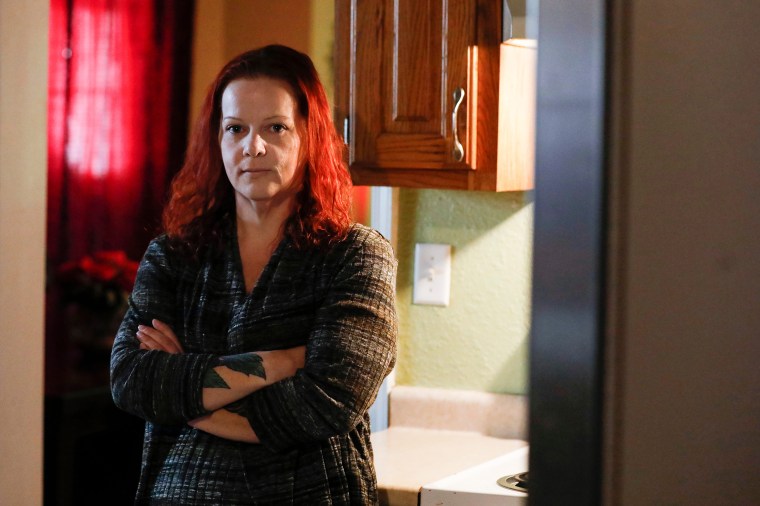Mylissa Farmer talks with the News-Leader on Sept. 28 at her home in Joplin. In early August, Farmer had to travel to Illinois to terminate her pregnancy when her water broke at 17 weeks and 5 days and put her life in danger.

Tjoplin Woman00282