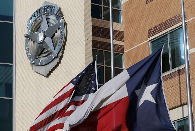 The Dallas Police Department headquarters.