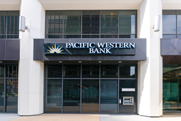A Pacific Western Bank in Los Angeles.