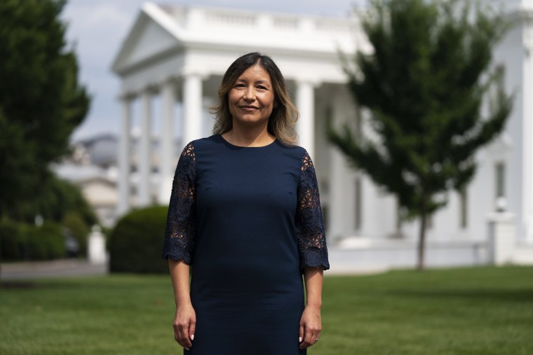 Julie Chavez Rodriguez at the White House