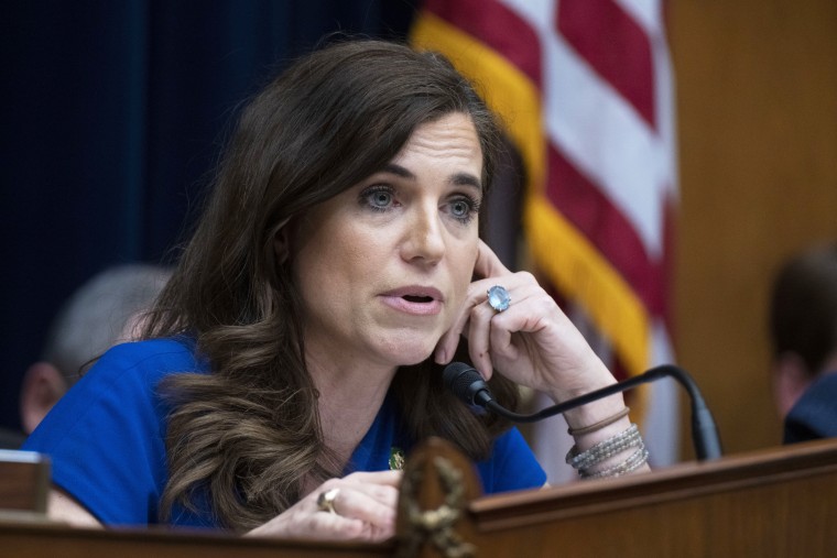 Rep. Nancy Mace speaks during a House committee hearing at the Capitol