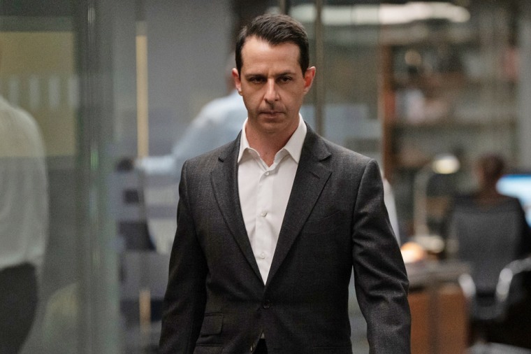 Jeremy Strong in last night's episode of "Succession."