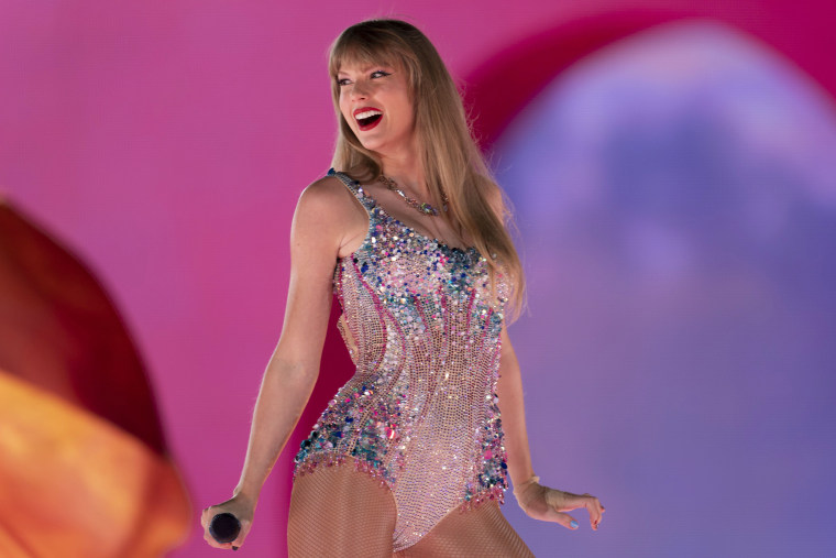 Taylor Swift defends fan from security during Eras Tour: ‘Hey, stop!’