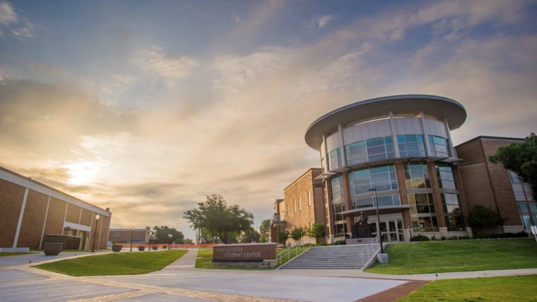The Rayburn Student Center at Texas A&M University-Commerce.