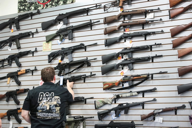 A gun store in Lake Barrington, Ill., on June 27, 2016.