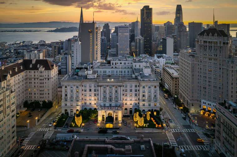 The Fairmont Hotel in San Francisco.