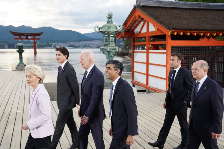 Image: Rishi Sunak Attends The G7 Summit In Hiroshima
