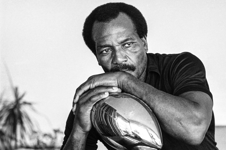 Image: Jim Brown in his home, on Sept. 19, 1984, Los Angeles.