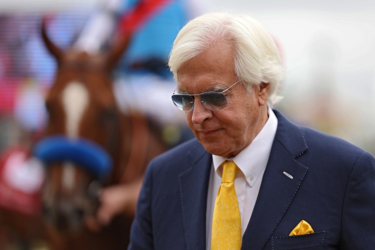 Trainer Bob Baffert at the 148th Running of the Preakness Stakes in Baltimore, Md.