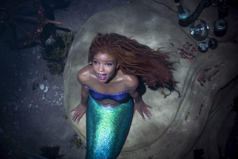 Halle Bailey as Ariel in Disney's live-action "The Little Mermaid."