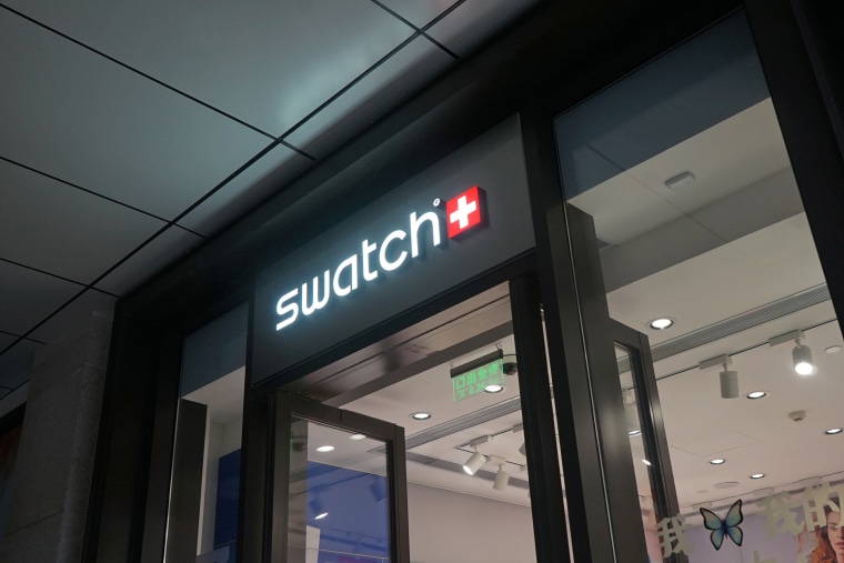 A Swatch store.