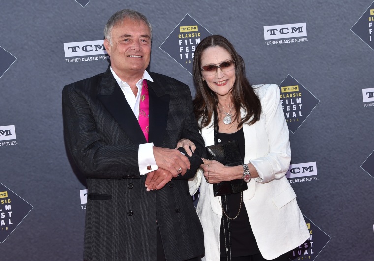 Leonard Whiting and Olivia Hussey in Hollywood, Calif.,