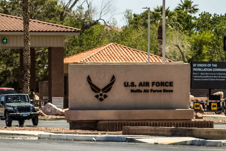 Nellis Air Force Base in Las Vegas