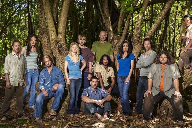 Image: The primary cast of the ABC series "Lost."
