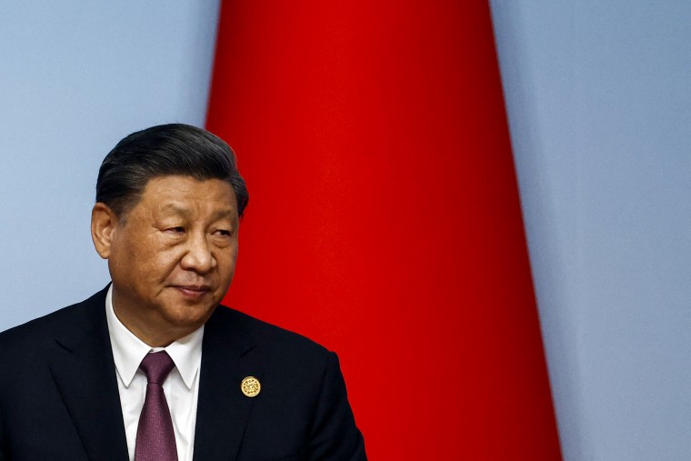Chinese President Xi Jinping in Xian on May 19, 2023.