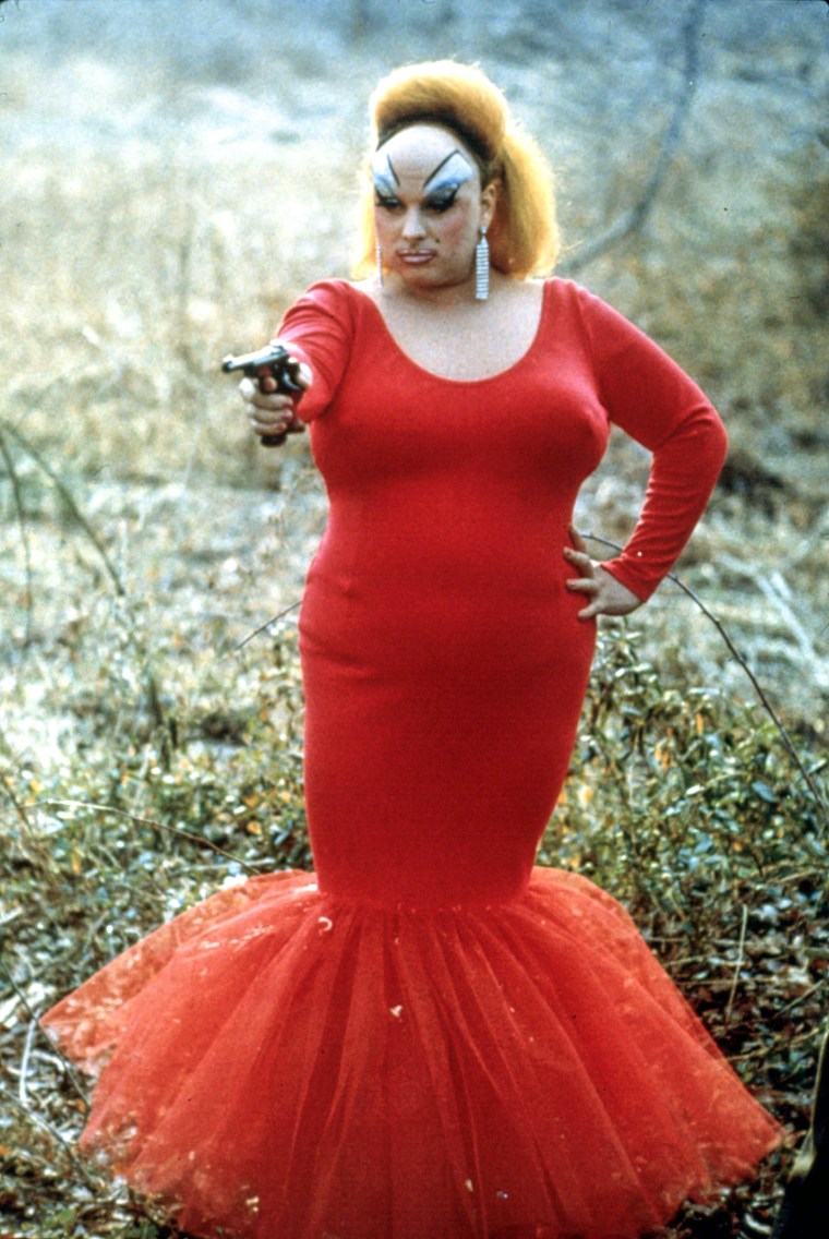 Divine in "Pink Flamingos," in 1972.