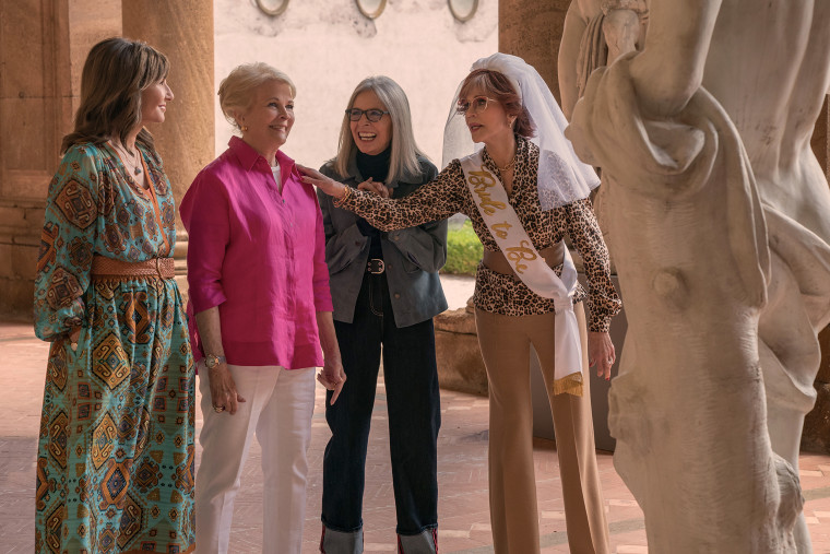 Mary Steenburgen stars as Carol, Candice Bergen as Sharon, Diane Keaton as Diane and Jane Fonda as Vivian