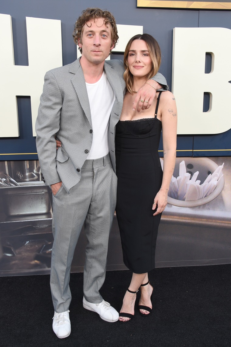 Jeremy Allen White and his wife Addison Timlin