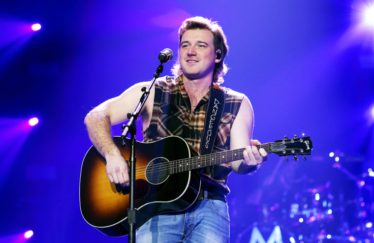Morgan Wallen performs onstage during Morgan Wallen: The Dangerous Tour, Night 1 at Madison Square Garden on February 09, 2022 in New York City. 