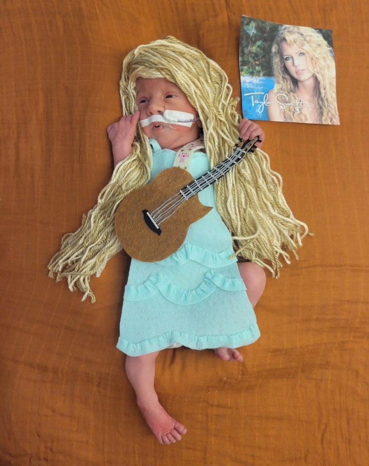 Nashville hospital dresses up NICU babies as Taylor Swift album eras