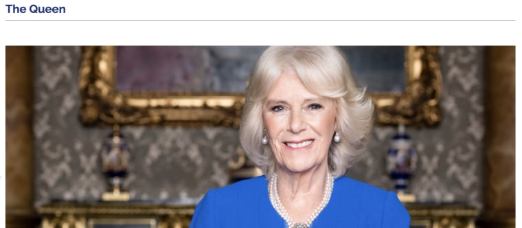 The updated Royal.UK website.