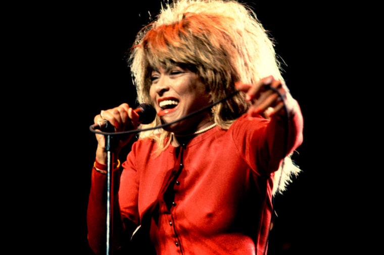 La cantante de R&B y música Pop Tina Turner en el Poplar Creek Music Theater, en Hoffma Estates, Illinois, el 12 de septiembre de 1987.