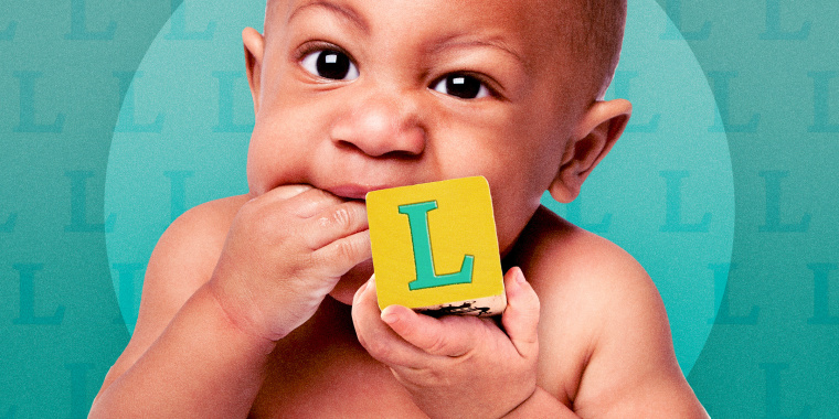 There have been four baby names that start with "L" in the top five of baby names for the last 100 years.