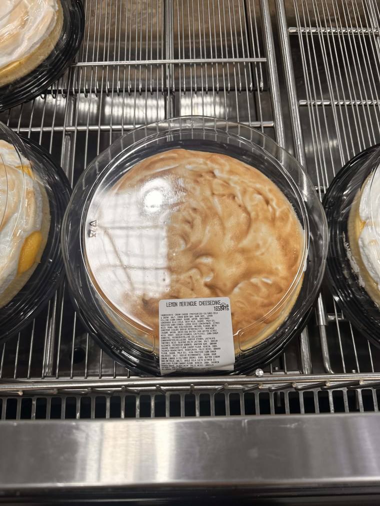 Costco lemon meringue cheesecake