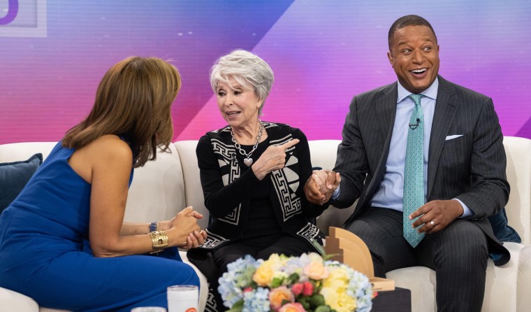 Craig Melvin, Rita Moreno