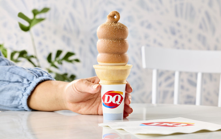 Dairy Queen's Churro Dipped Cone.