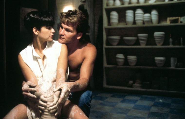 MOORE,SWAYZE, GHOST, 1990