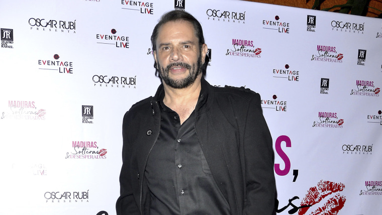 Actor mexicano Héctor Parra, 2019.