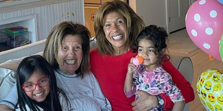 Hoda Kotb, Sameha, Hope, Haley