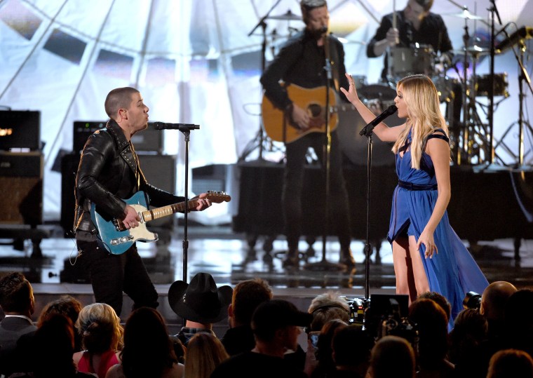 Nick Jonas et Kelsea Ballerini 